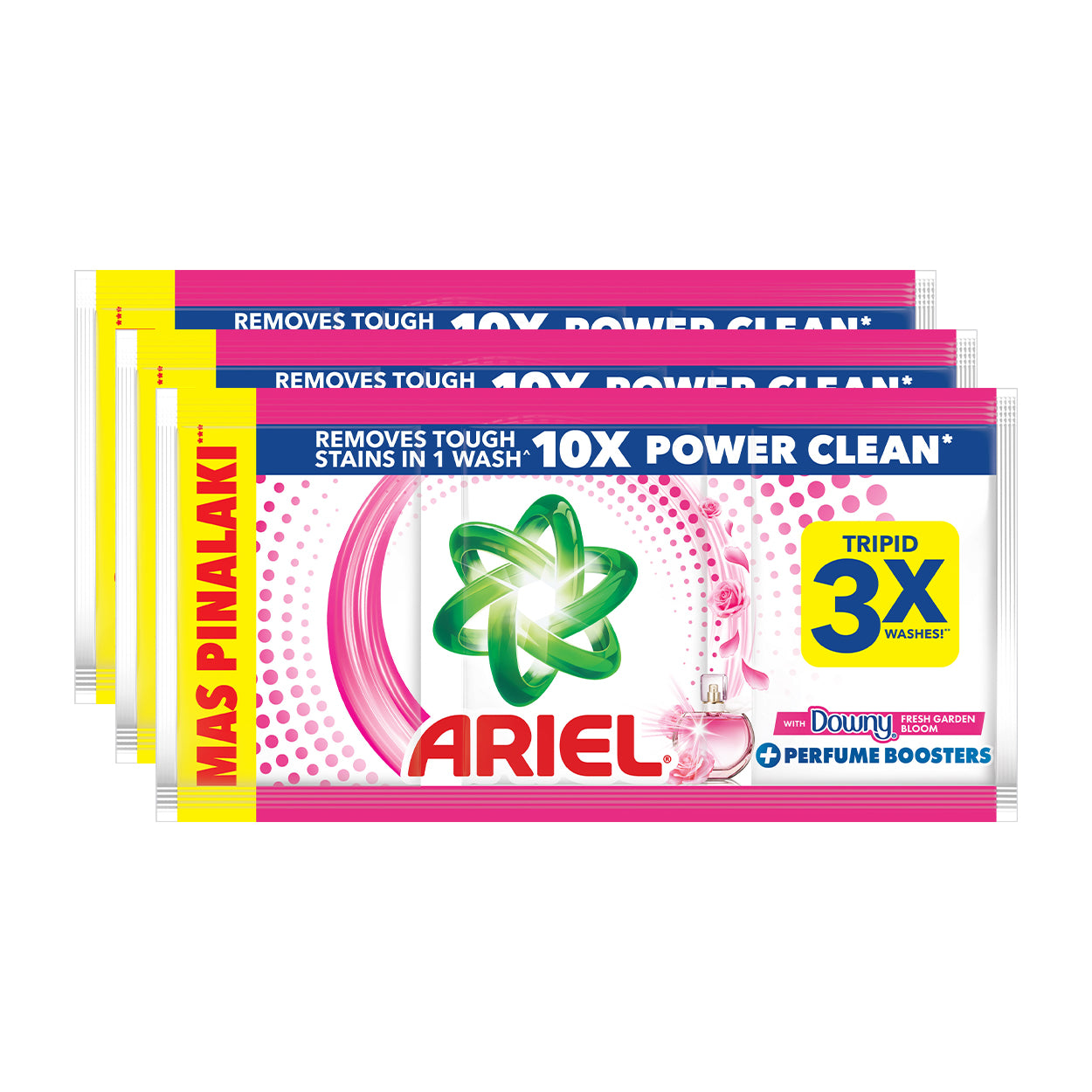 Ariel Laundry Powder with Downy Fresh Garden Bloom 3x96gTripid