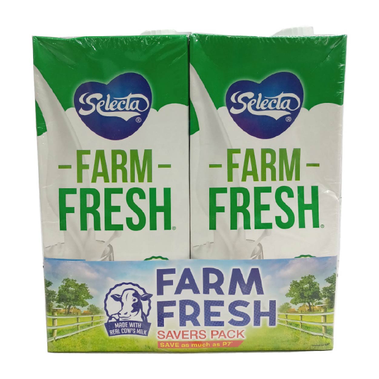 Selecta Farm Fresh Milk Savers Pack 2 x 1L