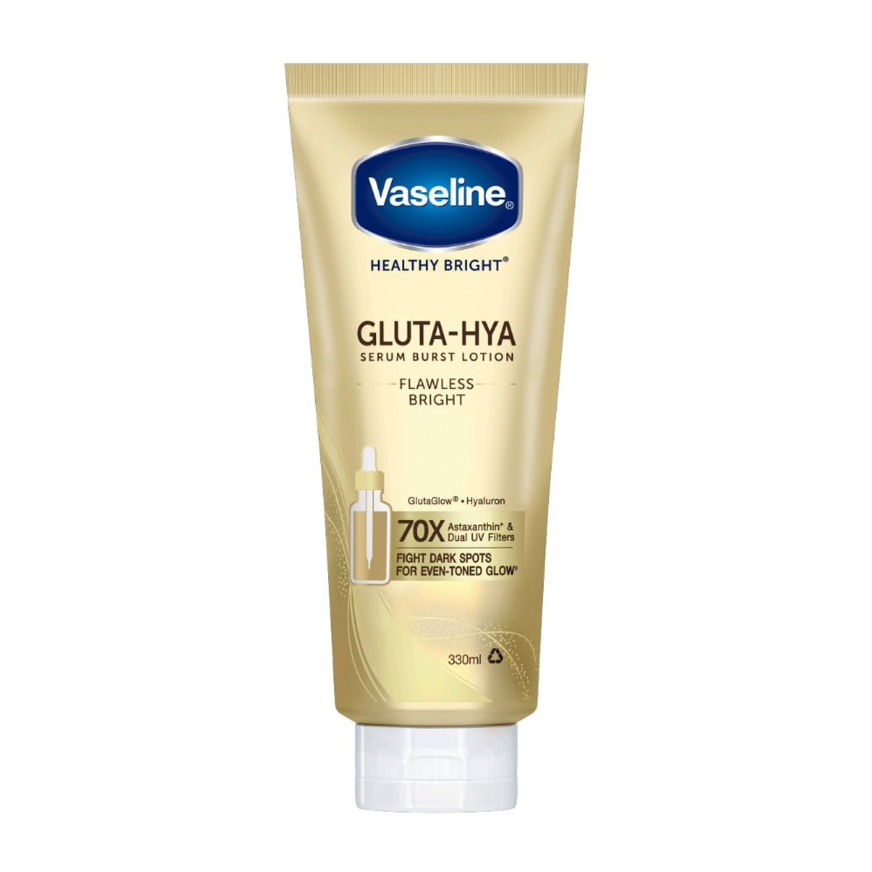 Vaseline Healthy Bright Gluta-HYA Flawless Bright Lotion 330ml
