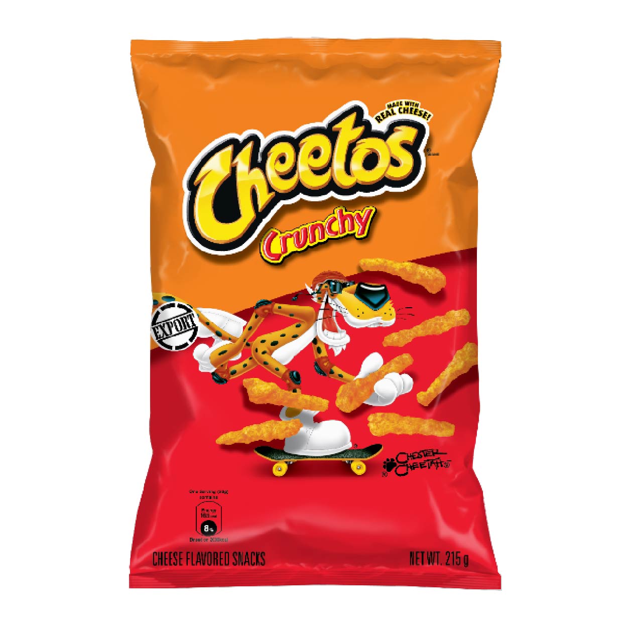 Cheetos Crunchy Cheese Flavored Snacks 215g