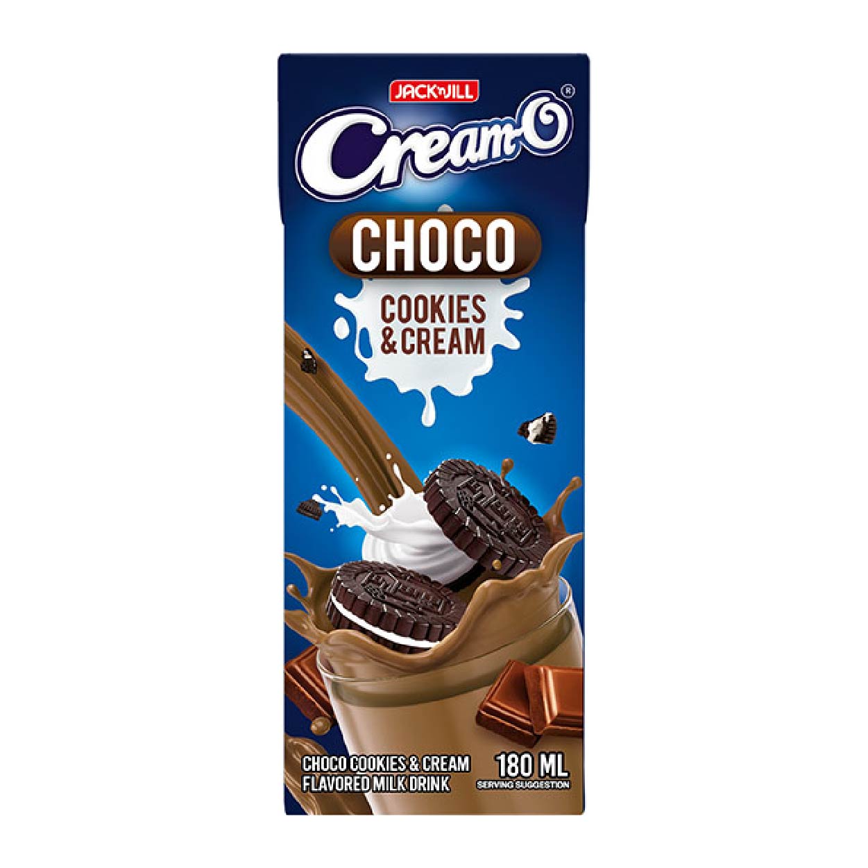 Cream-O Choco Cookies & Cream Flavored Milk Drink 180ml