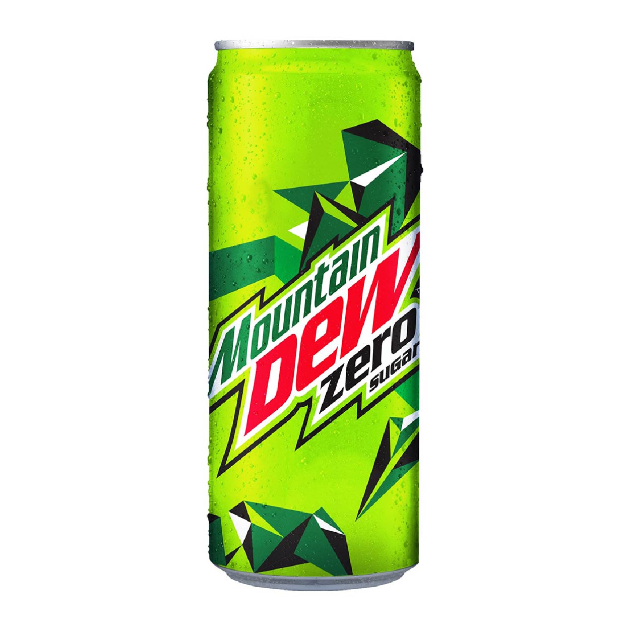 Mountain Dew Zero Sugar Carbonated Drink Can 320ml