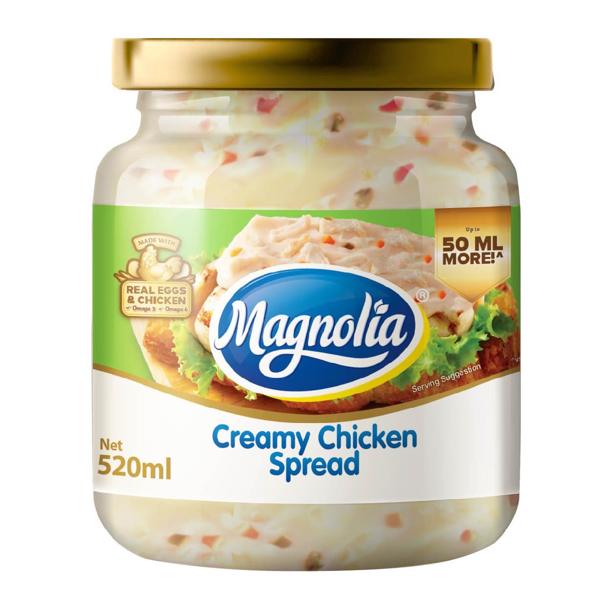 Magnolia Creamy Chicken Spread Jar 520ml