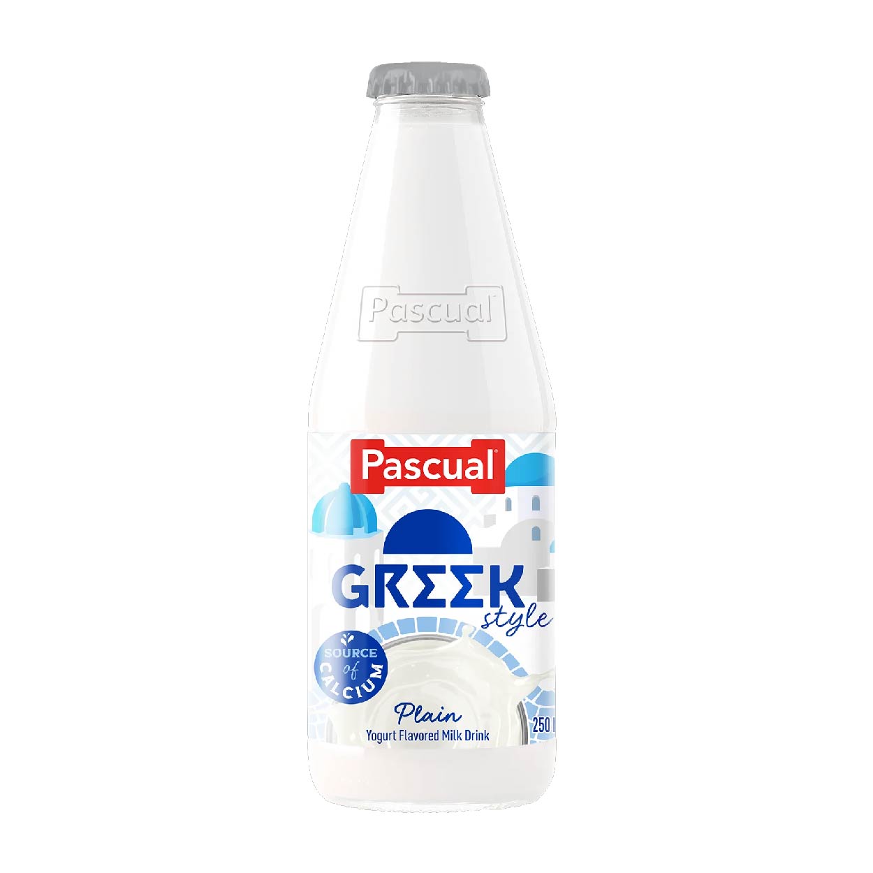 Pascual Greek Style Yogurt Flavored Milk Drink Plain 250ml