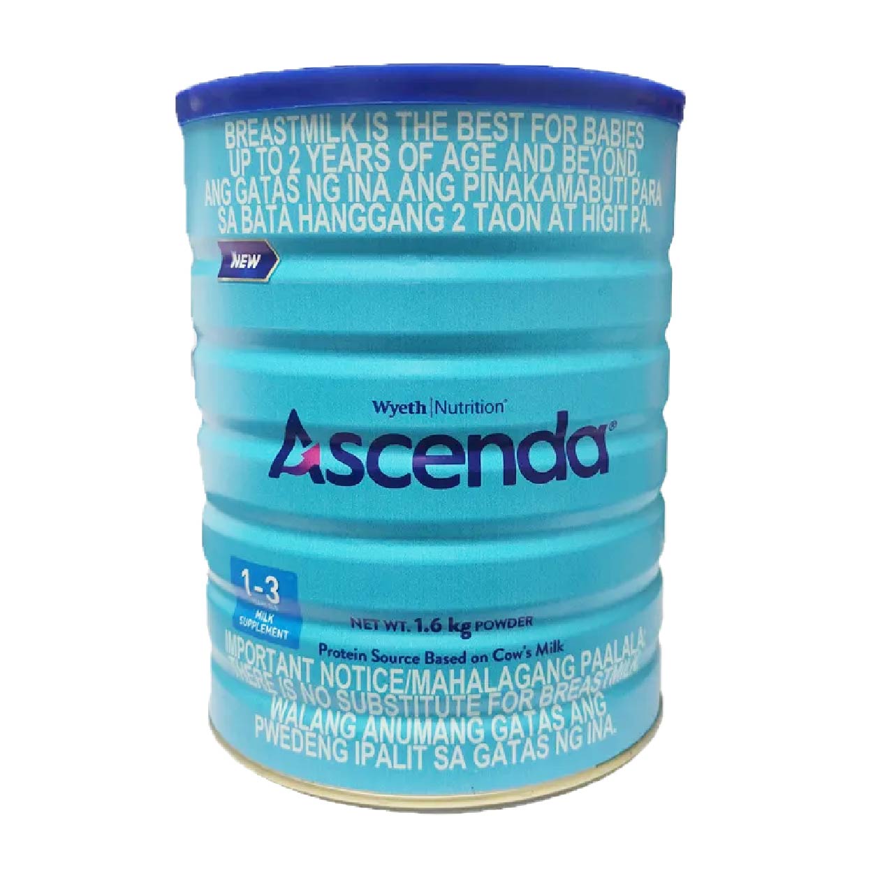 Ascenda Milk Supplement 1-3 years old 1.6kg