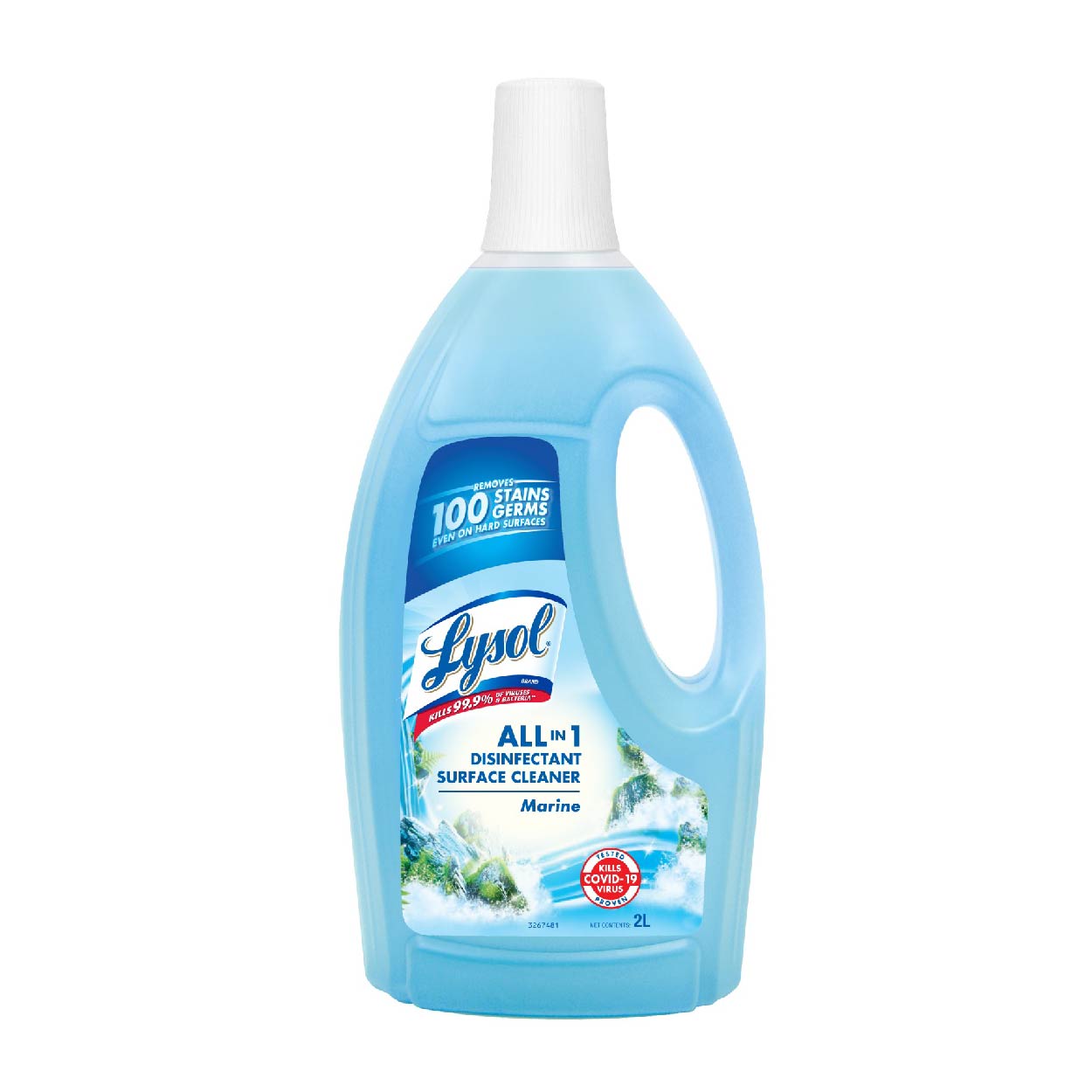 Lysol All in 1 Disinfectant Surface Cleaner Marine 2L