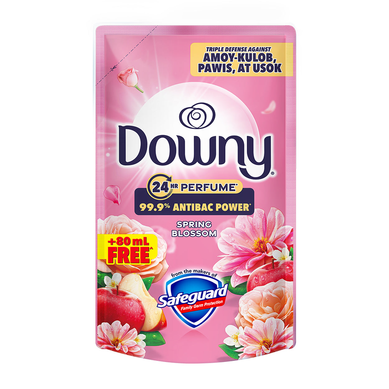 Downy Perfume Fabric Conditioner Antibac SpringBlossomRefill750ml
