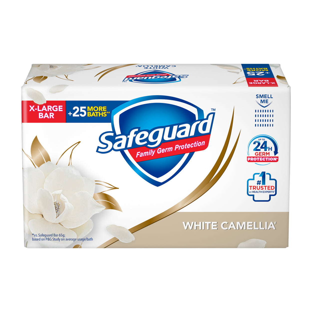 Safeguard Soap White Camellia X-Large Bar 160g