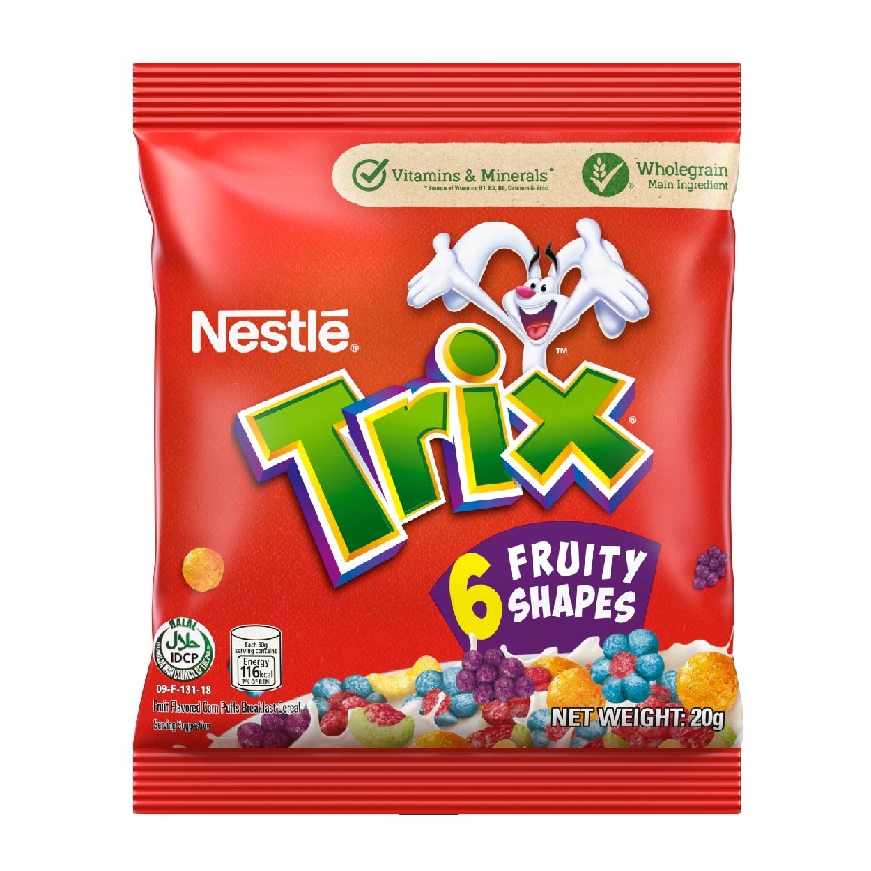 Nestle Trix 6 Fruity Shapes Cereal 20g
