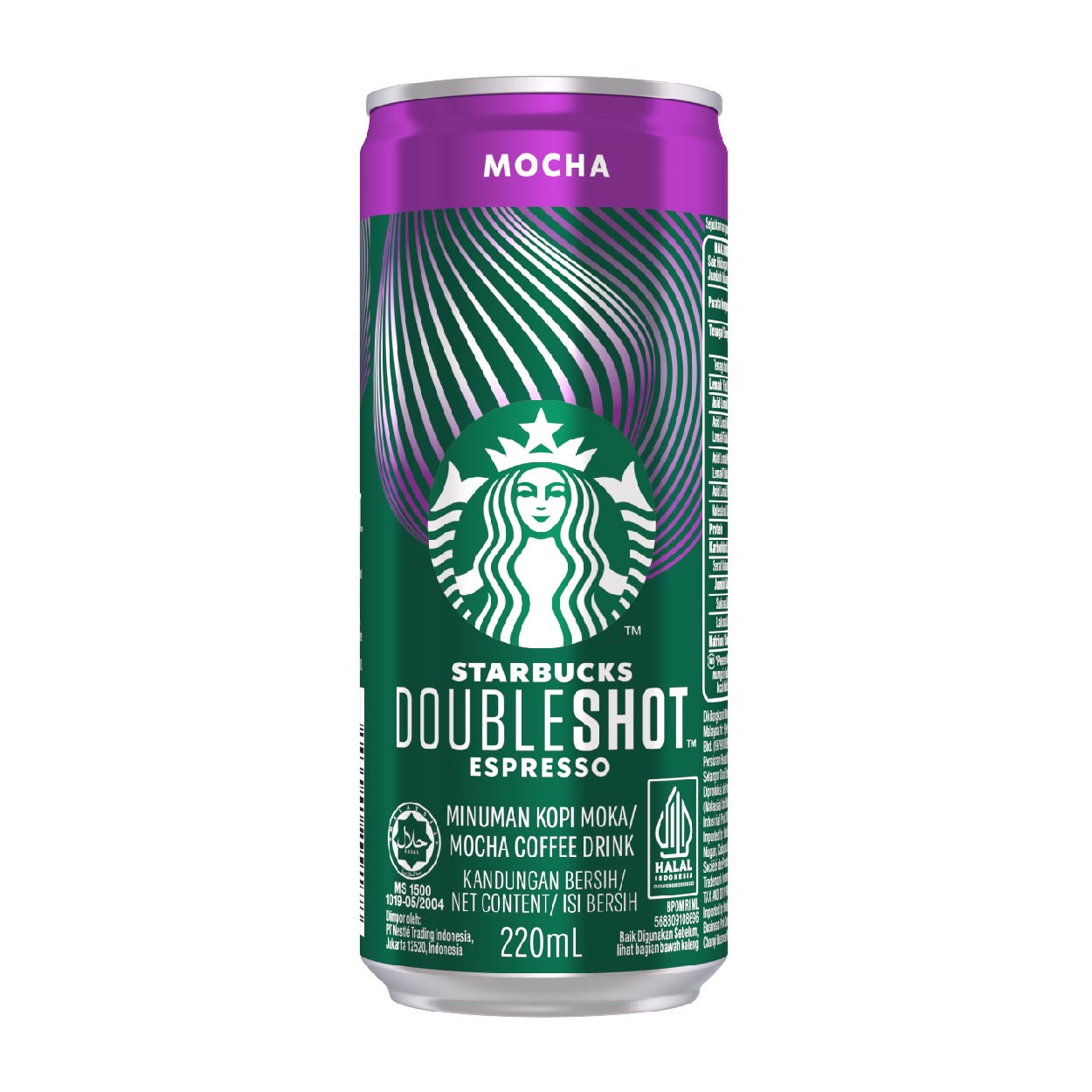 Starbucks Doubleshot Espresso Mocha Coffee Drink 220ml