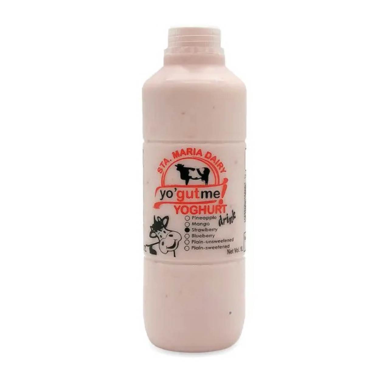 Sta.Maria Dairy Yoghurt Drink Strawberry 1L