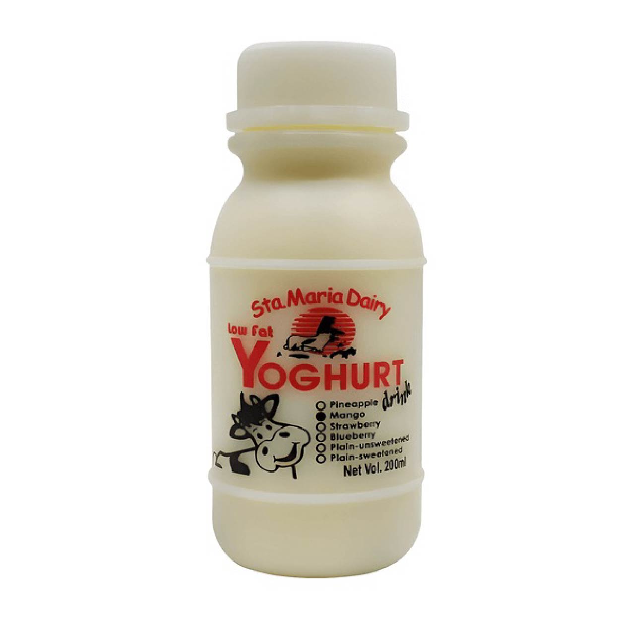 Sta.Maria Dairy Low Fat Yoghurt Drink Mango 200ml