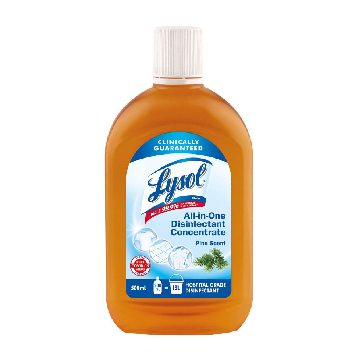 Lysol All in One Disinfectant Concentrate Pine Scent 500ml