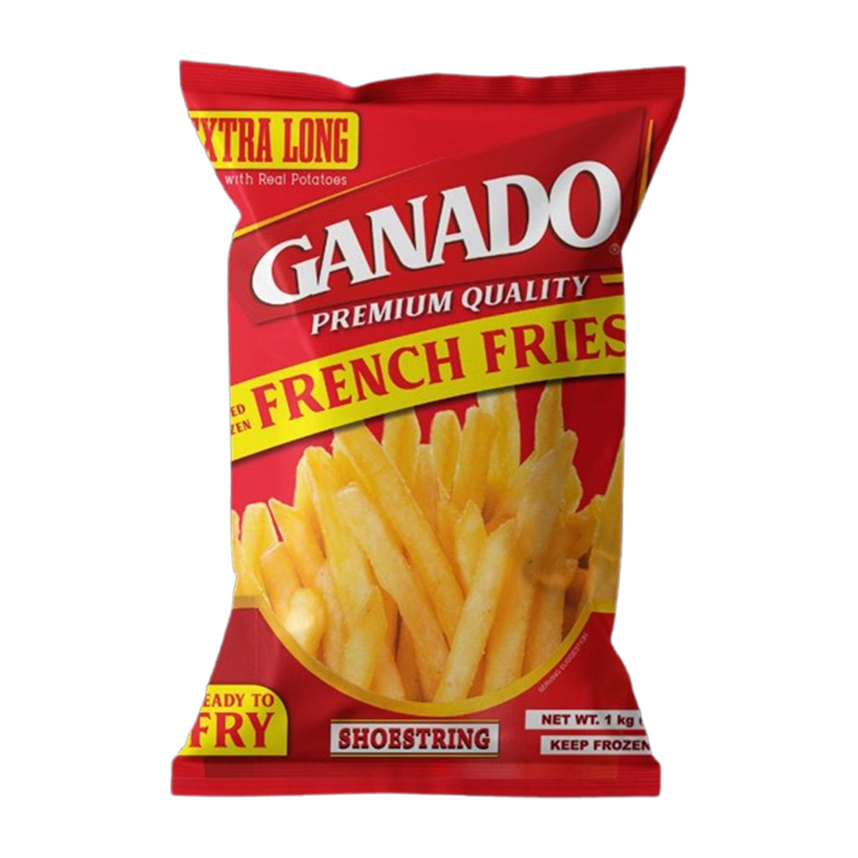 Ganado Premium Quality French Fries Shoestring Extra Long 1kg