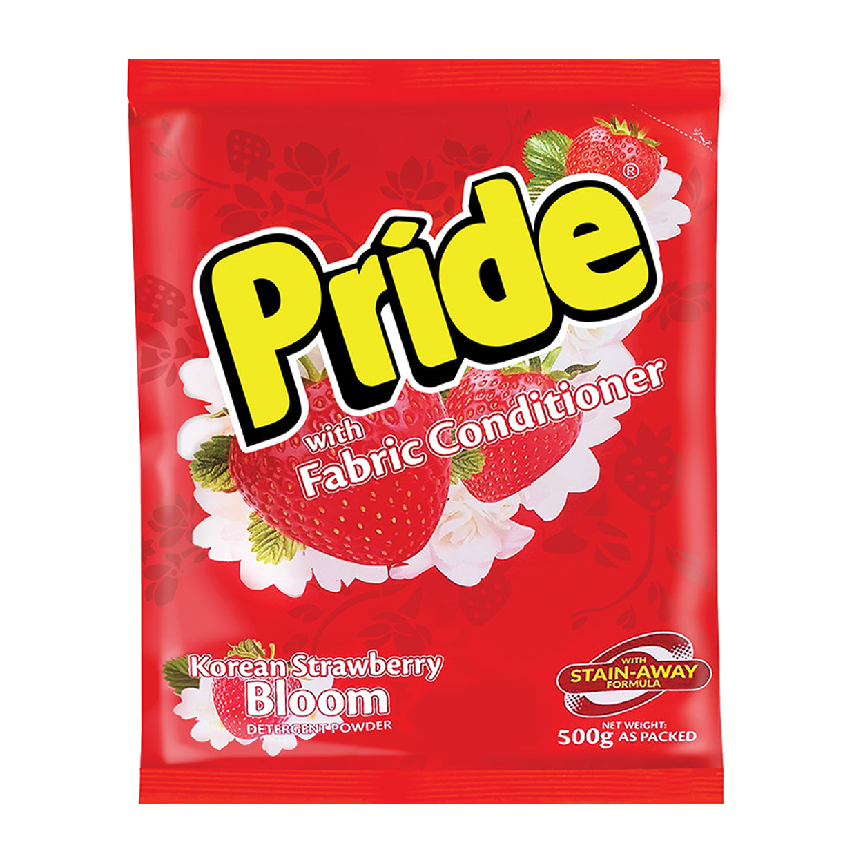 Pride Laundry Detergent Korean Strawberry Bloom with FabCon 500g