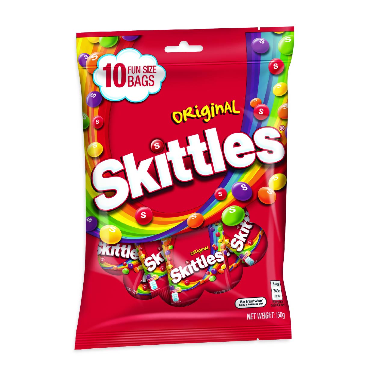 Skittles Original Chewy Candy Funsize 150g