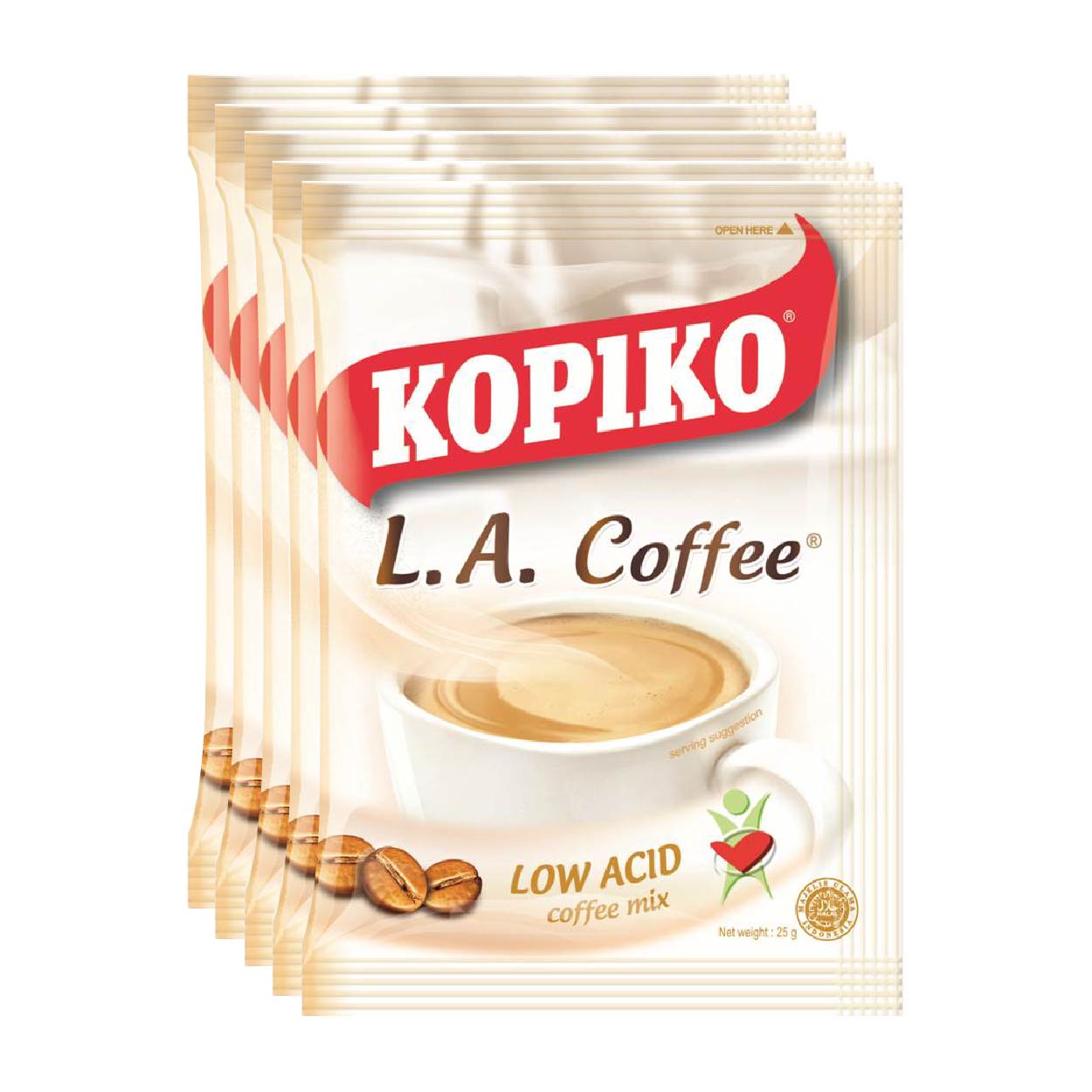 Kopiko L.A. Coffee Coffee Mix Hanger 5x25g