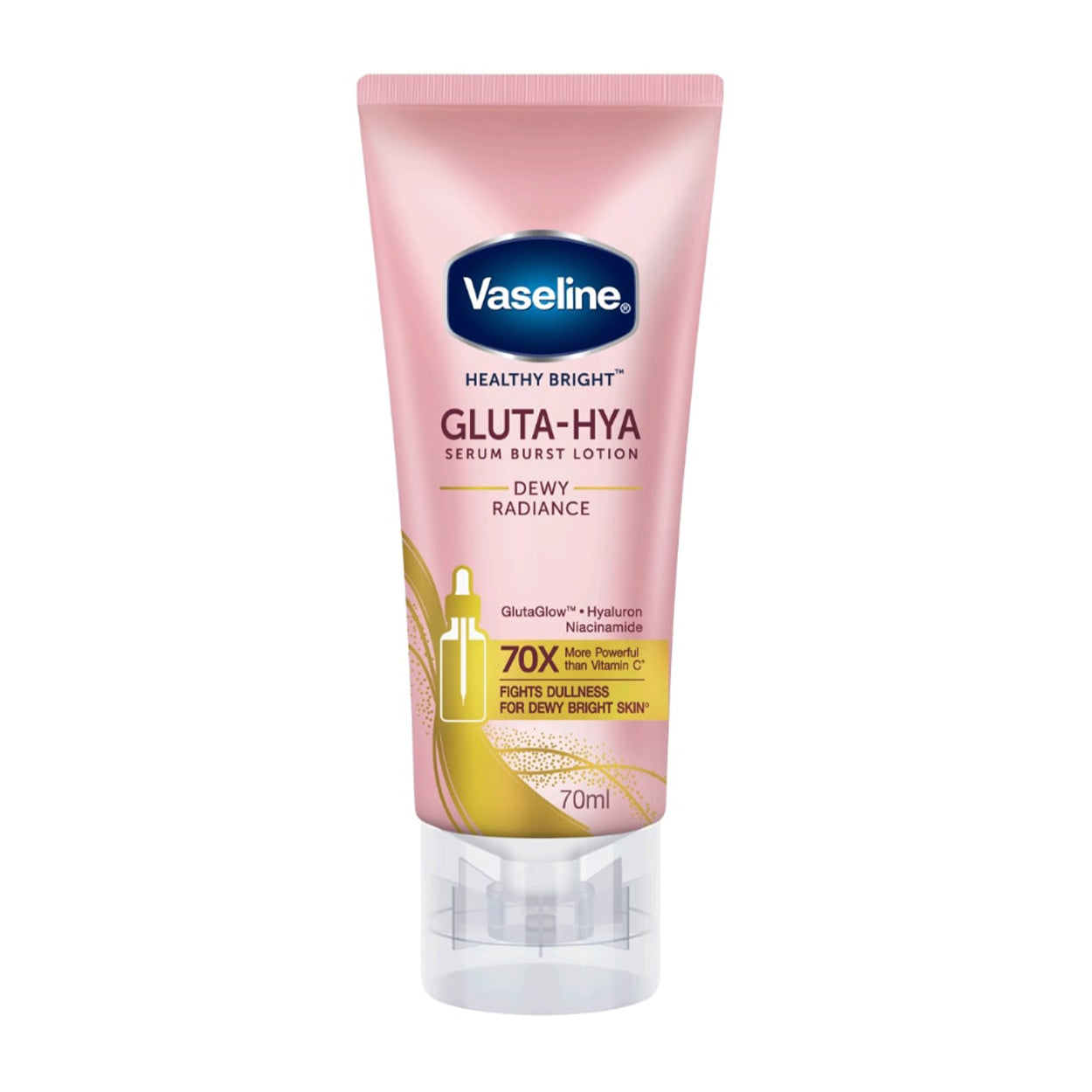 Vaseline Healthy Bright Gluta-HYA Dewy Radiance Lotion 70ml