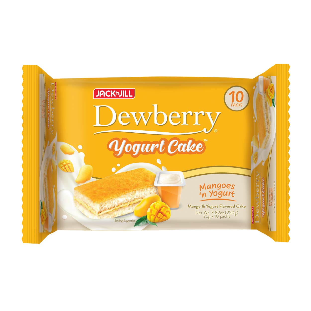 Dewberry Yogurt Cake Mangoes 'n Yogurt 10x25g