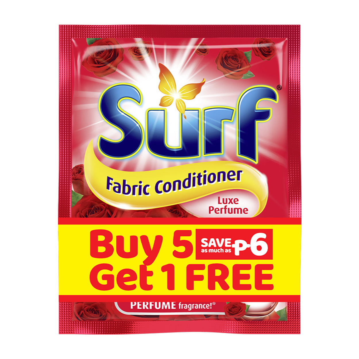 Surf Fabric Conditioner Luxe Perfume 5x25ml+Free