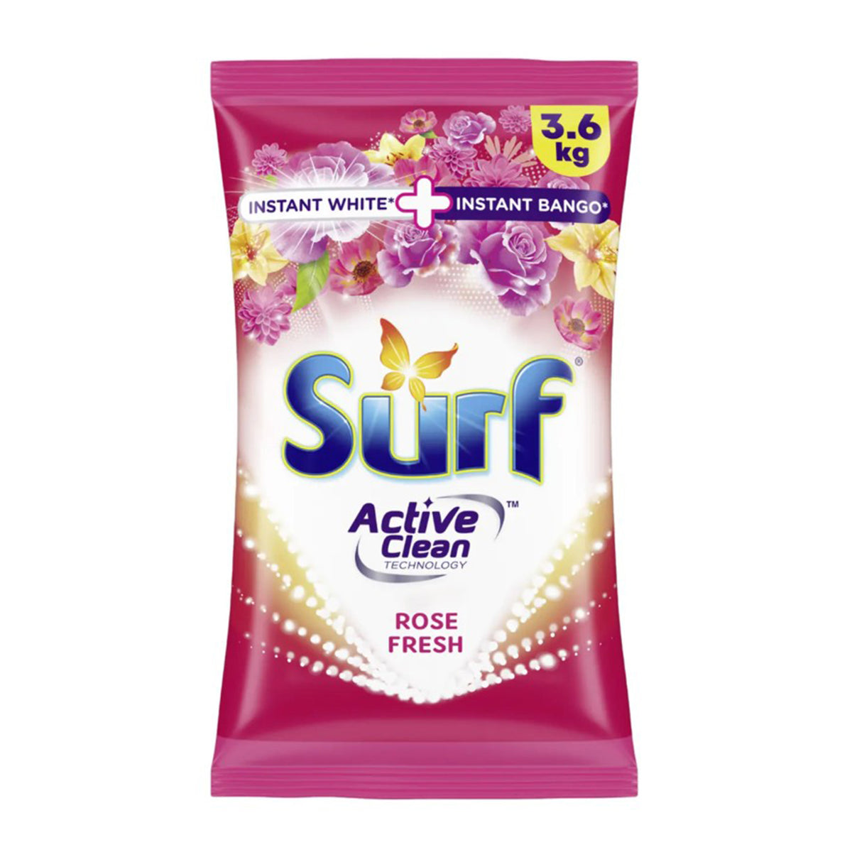 Surf Powder Detergent Rose Fresh 3.6kg
