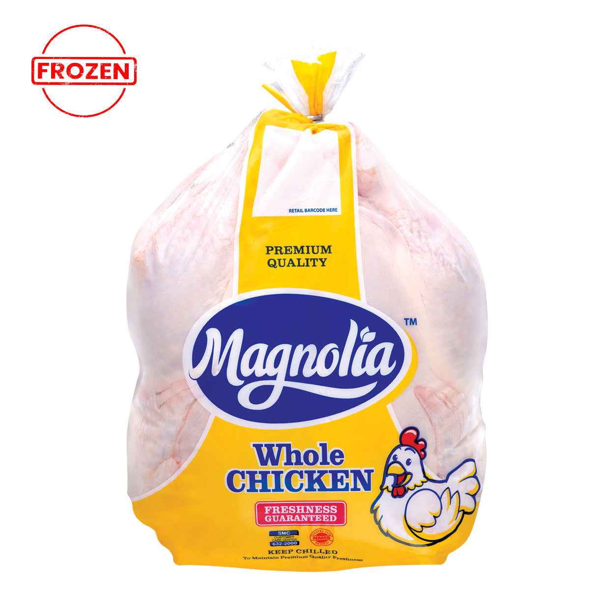 Magnolia Whole Chicken 0.95-1.25kg Frozen Packed