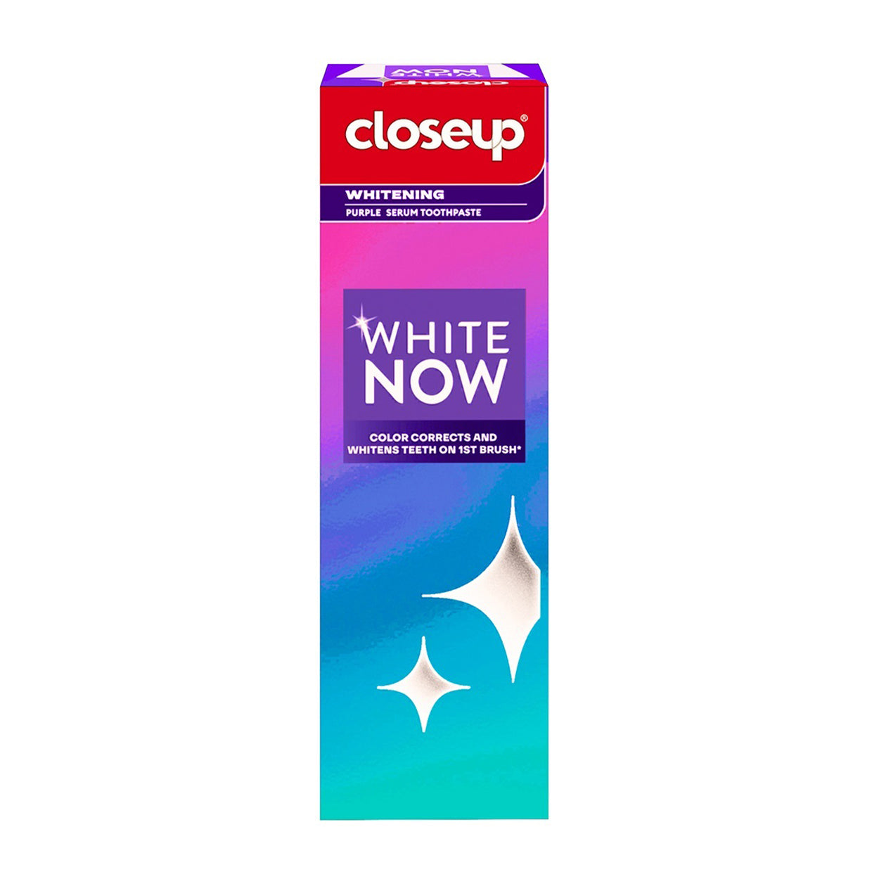 Close Up Toothpaste Whitening Purple Serum White Now 85g