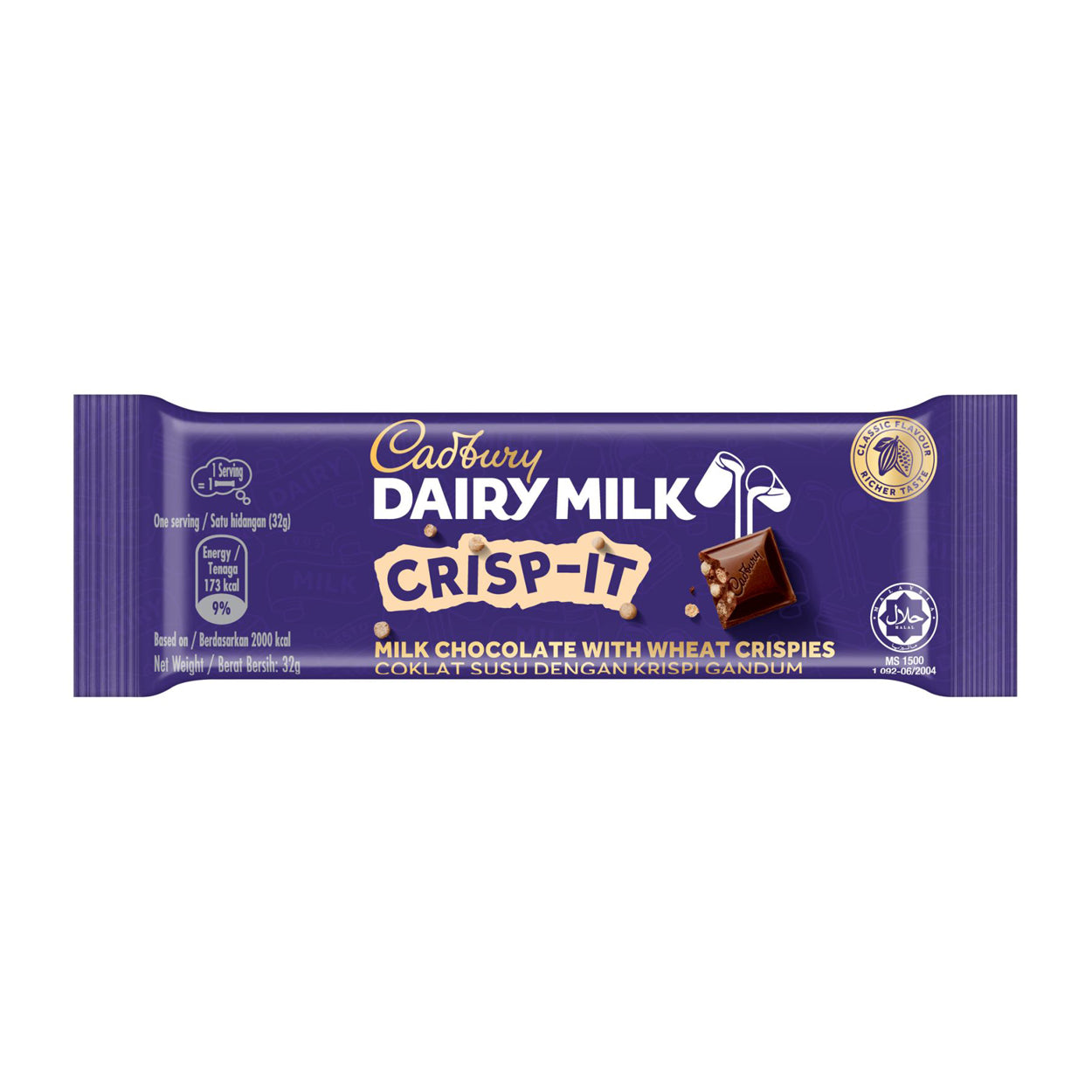 Cadbury Dairy Milk Crisp-It Chocolate 32g