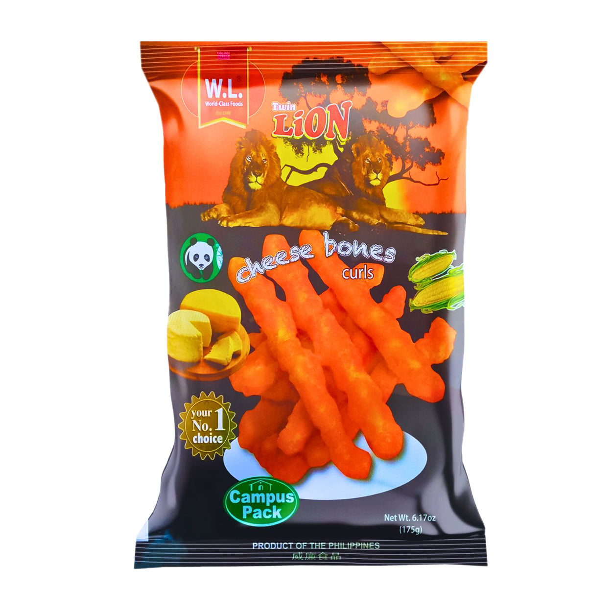 Twin Lion Cheese Bones Curls Campus Pack 175g