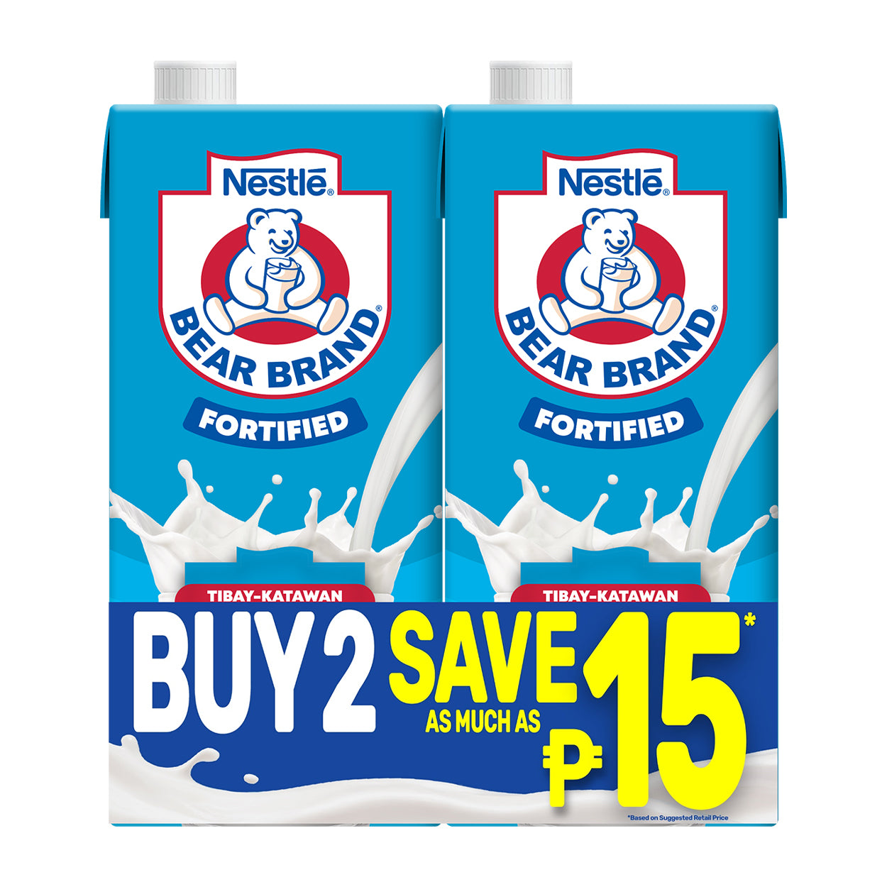 Bear Brand Fortified Ready to Drink 2x1L SAVE