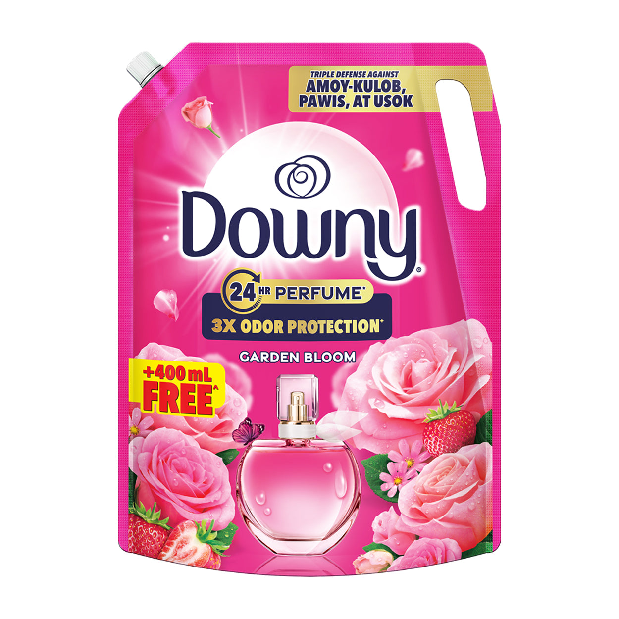 Downy Perfume Fabric Conditioner OdorProtect GardenBloom Ref 2.4L