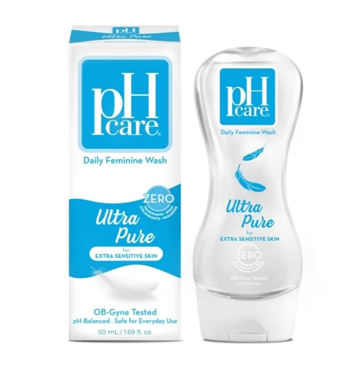 pH Care Feminine Wash Ultra Pure for Extra Sensitive Skin 50ml