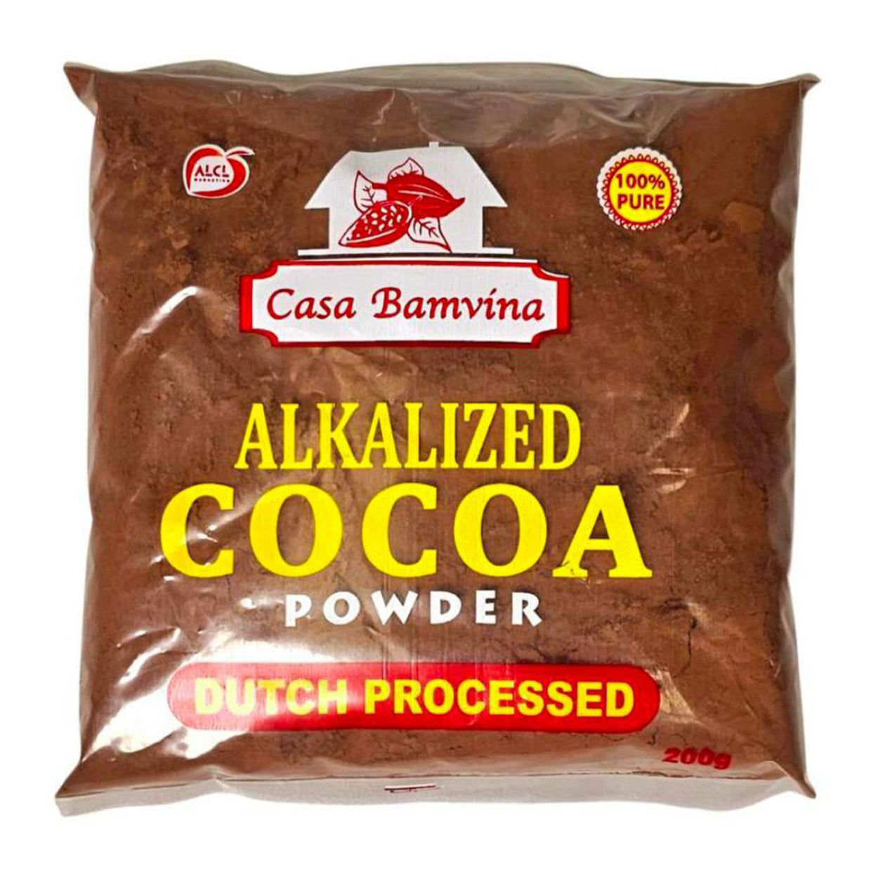 Casa Bamvina Alkalized Cocoa Powder Dutch Processed 200g