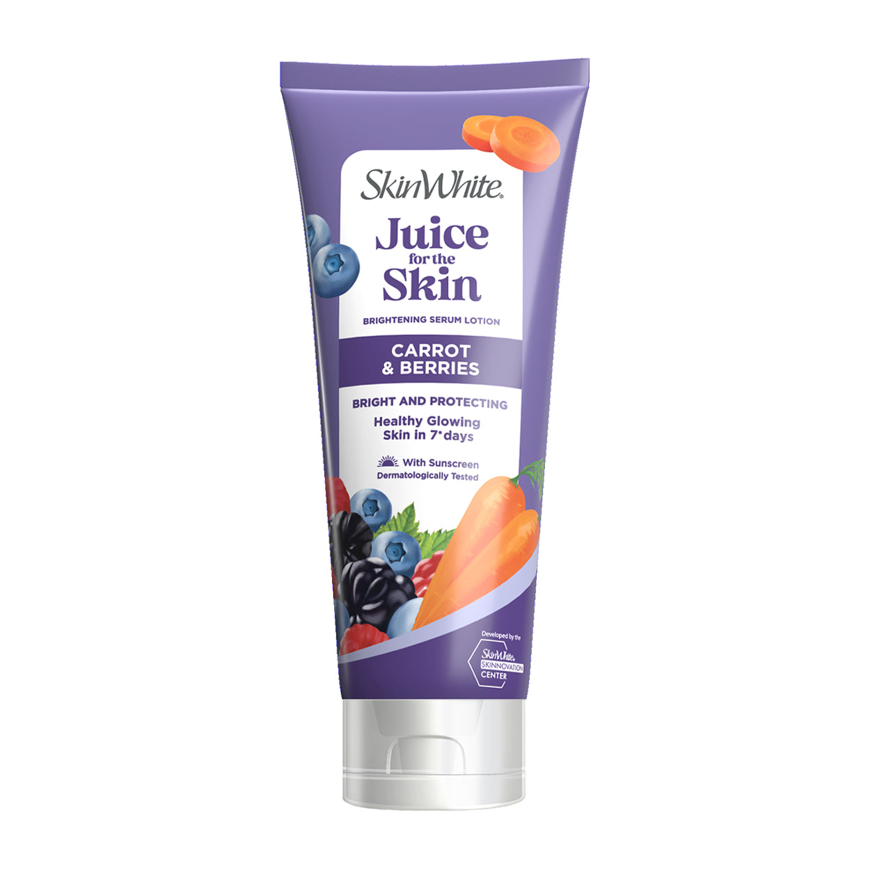 SkinWhite Serum Lotion Juice for the Skin Carrot & Berries 180ml
