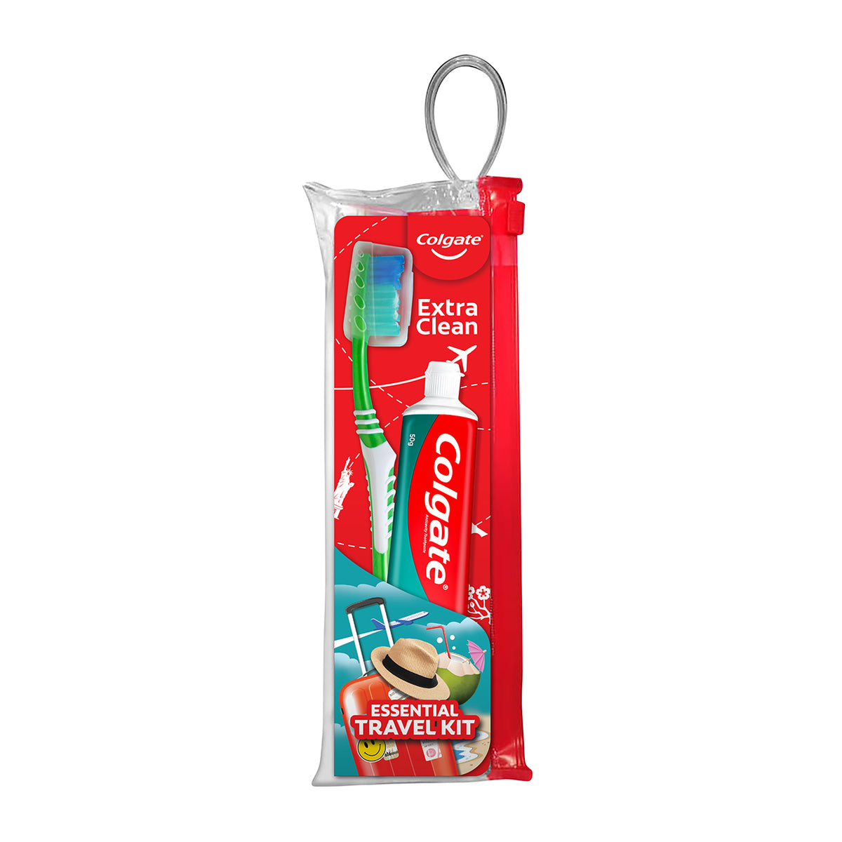 Colgate Toothbrush Extra Clean Essential Travel Kit