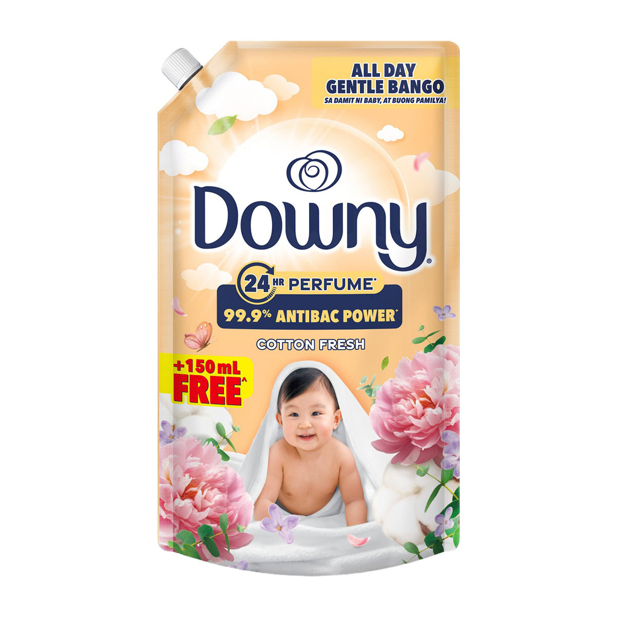 Downy Baby Perfume FabricConditioner CottonFresh Refill 1.5Liters