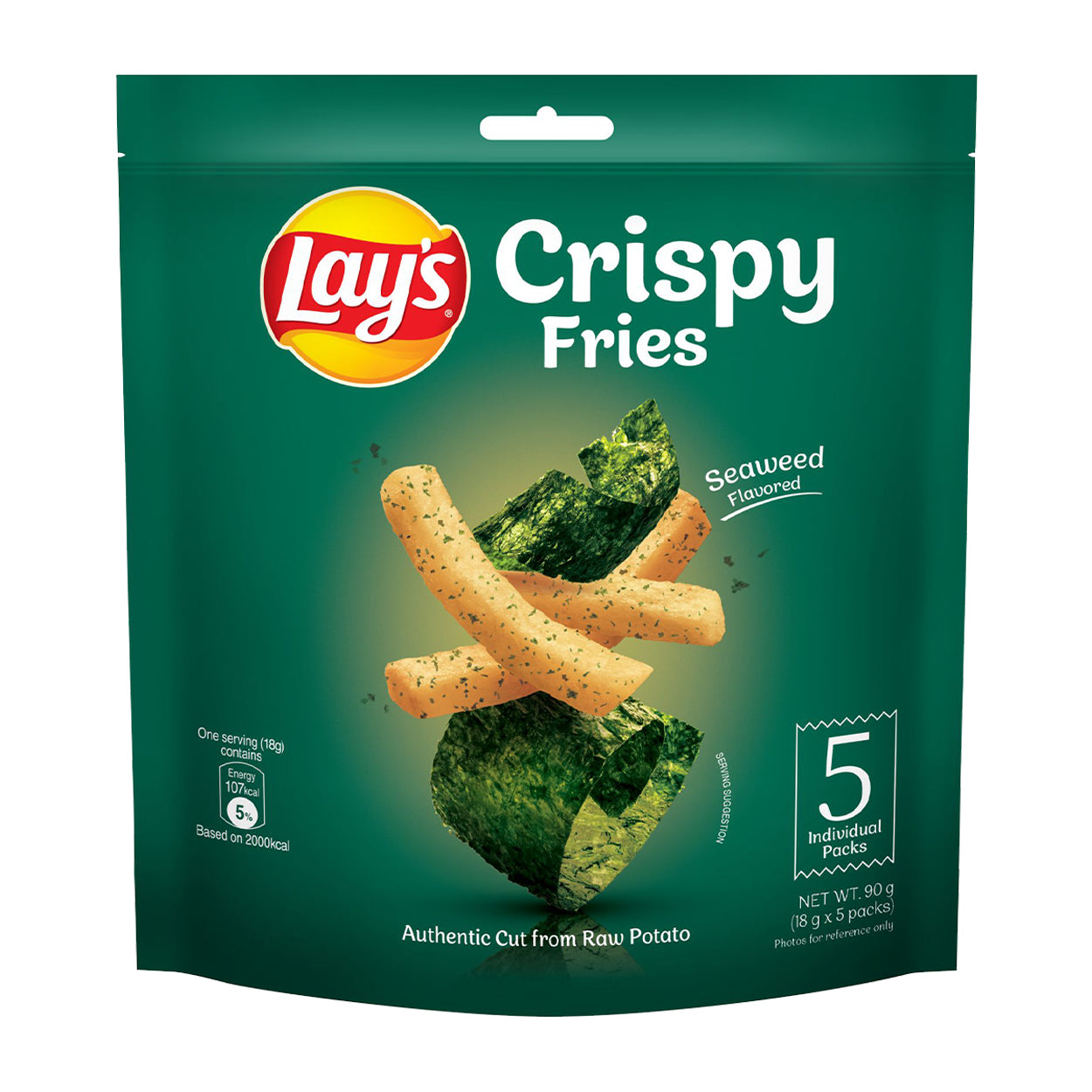 Lay's Crispy Fries Seaweed Flavored 90g