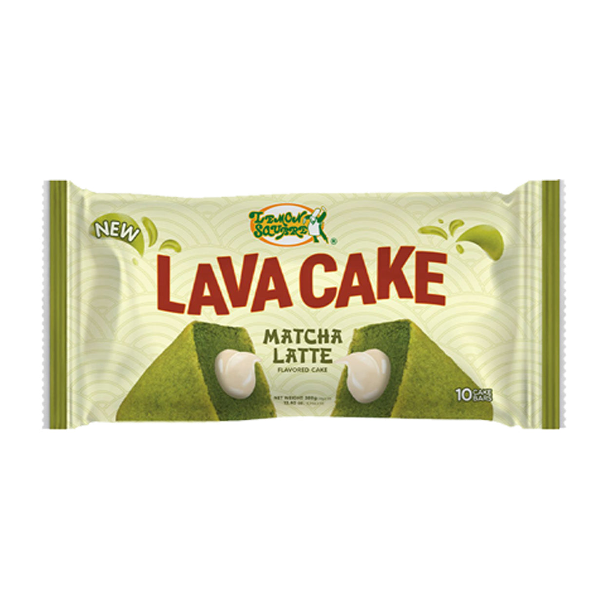 Lemon Square Lava Cake Matcha Latte Flavored Cake10x38g