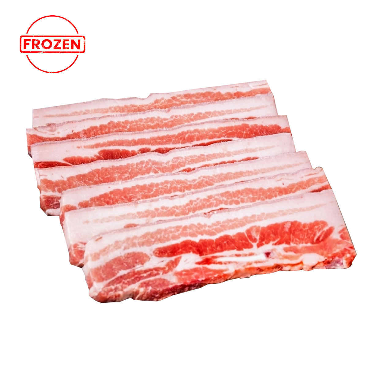Dona Virginia Pork Belly Regular Grill Cut 500g Frozen Packed