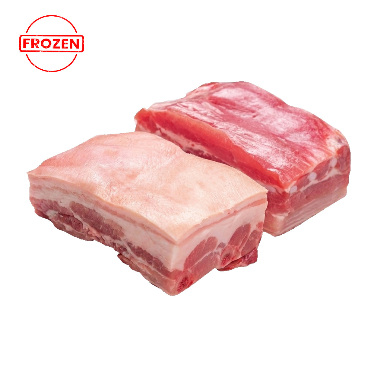 Dona Virginia Pork Kawali Cut 500g Frozen Packed