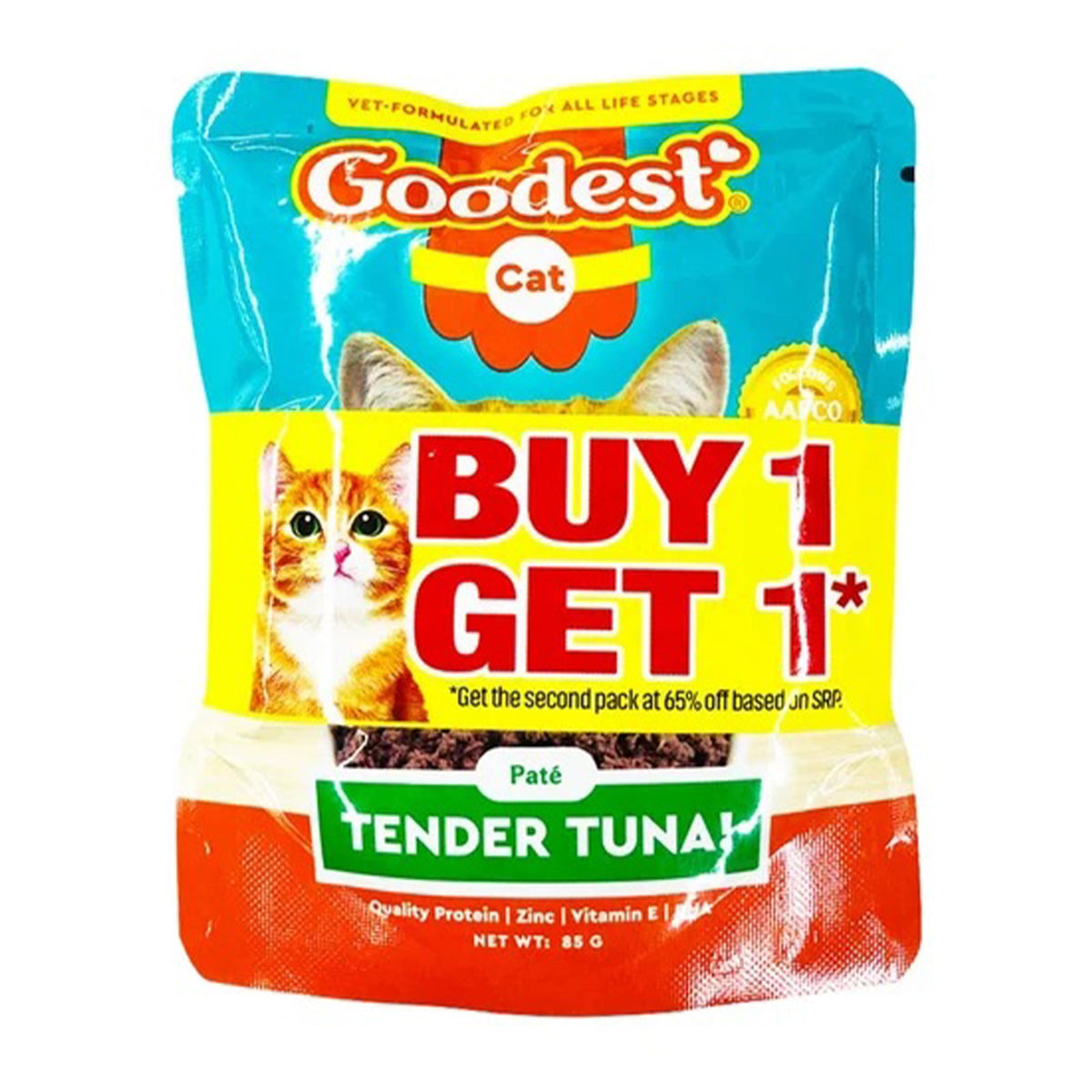 Goodest Cat Food Pate Tender Tuna 85g Buy1 Get 2nd 65%OFF