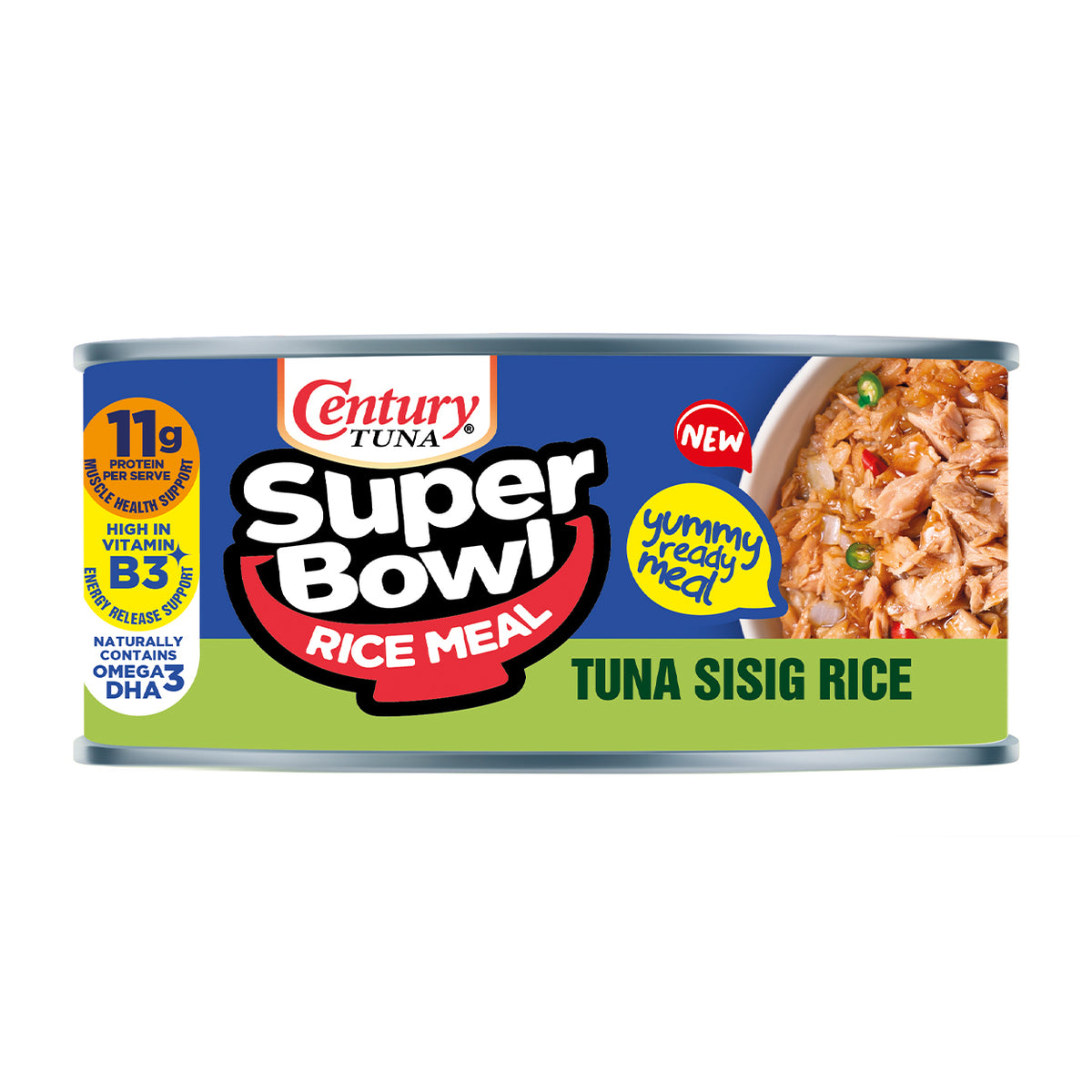 Century Tuna SuperBowl Rice Meal Tuna Sisig 180g