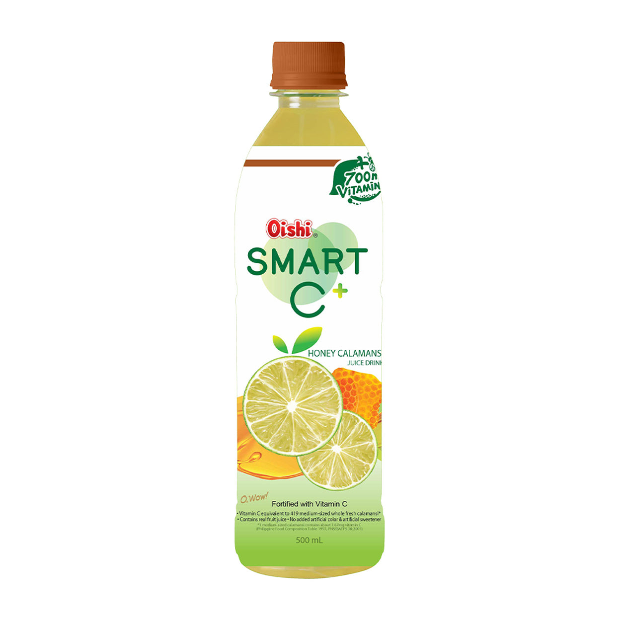 Oishi Smart C+ Honey Calamansi Juice Drink 500ml