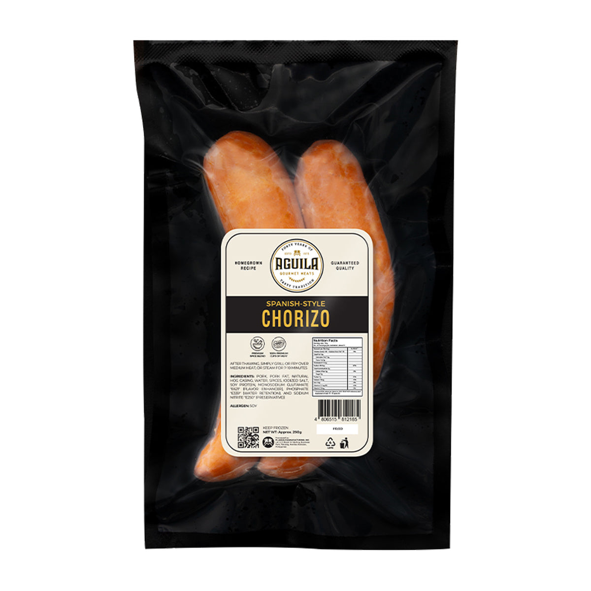 Aguila Spanish-Style Chorizo Sausage 250g