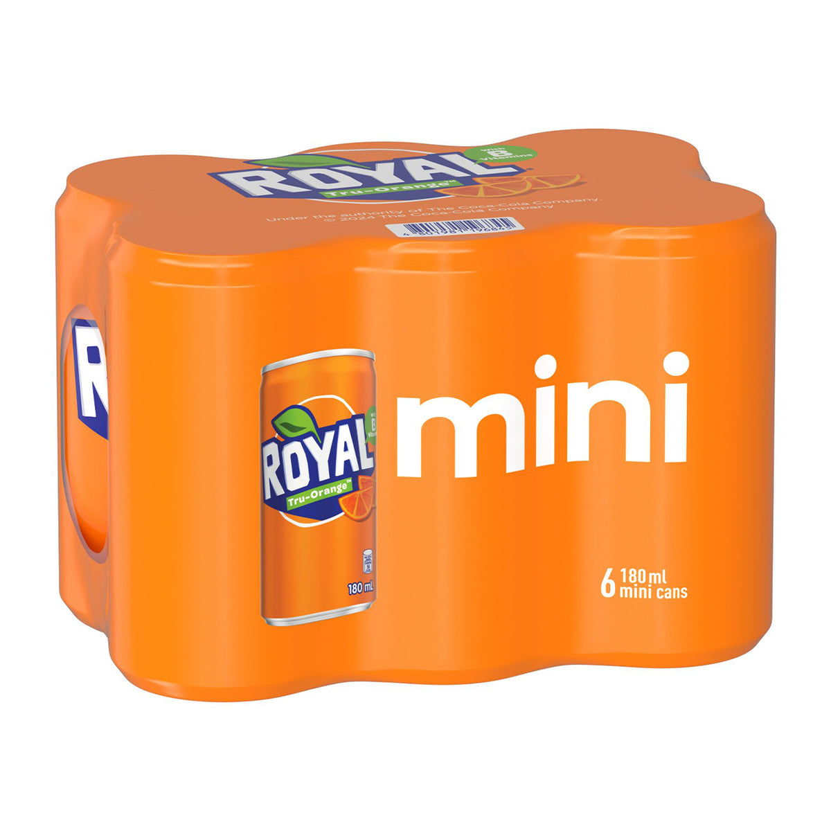 Royal Tru-Orange with B Vitamins Mini Can 6x180ml