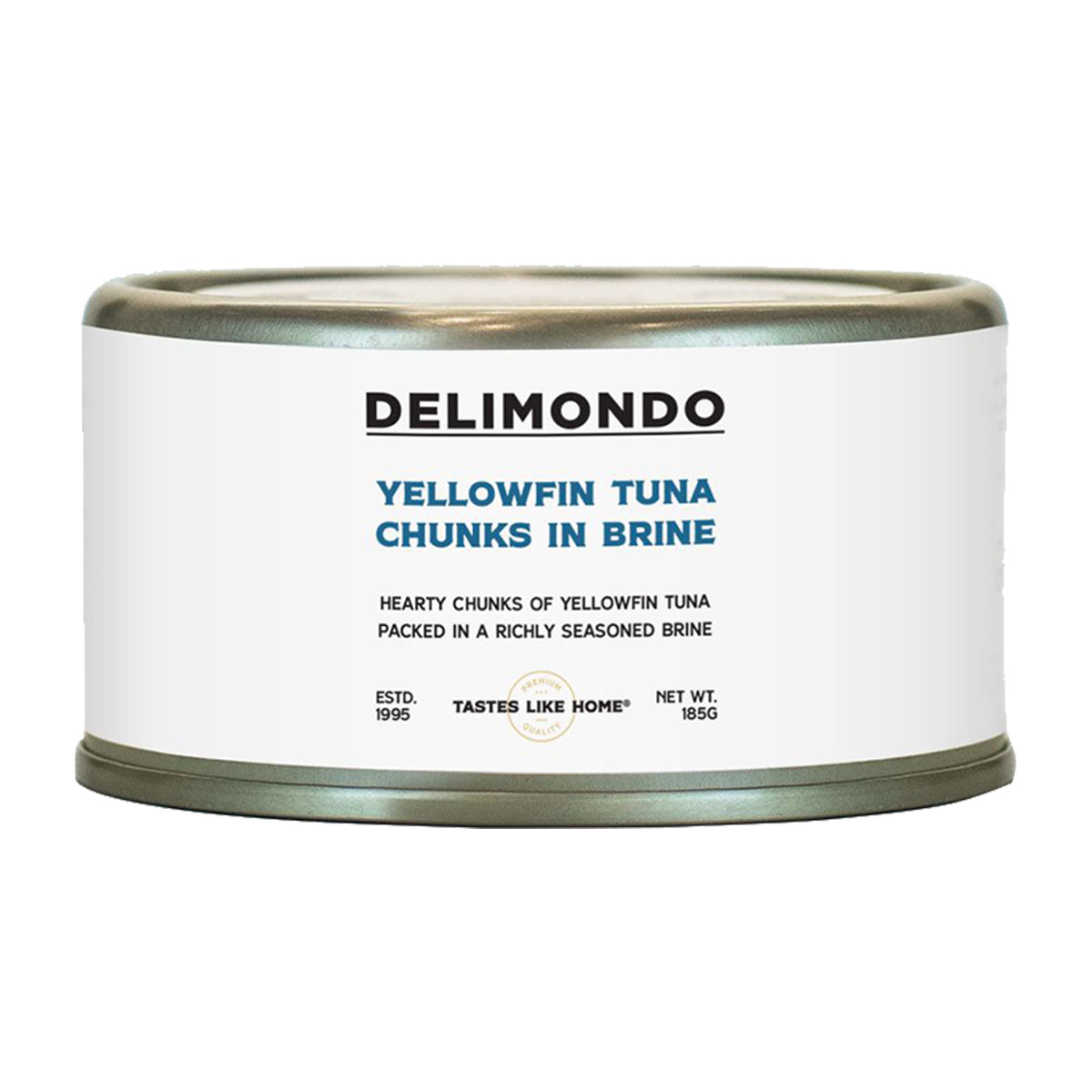 Delimondo Yellowfin Tuna Chunks in Brine 185g