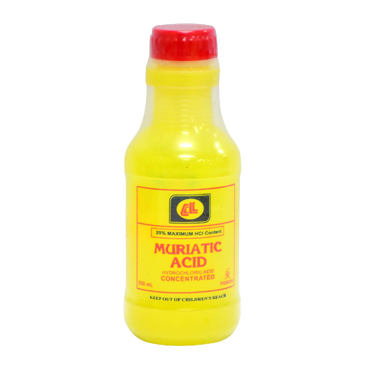 CL Muriatic Acid Hydrocloric Acid Concentrated 250ml