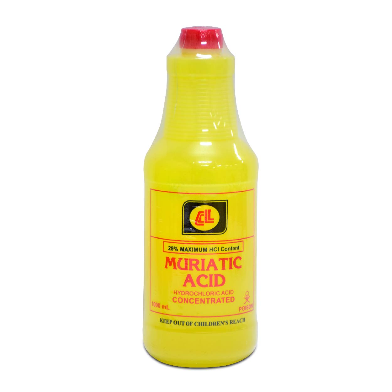 CL Muriatic Acid Hydrocloric Acid Concentrated 1L