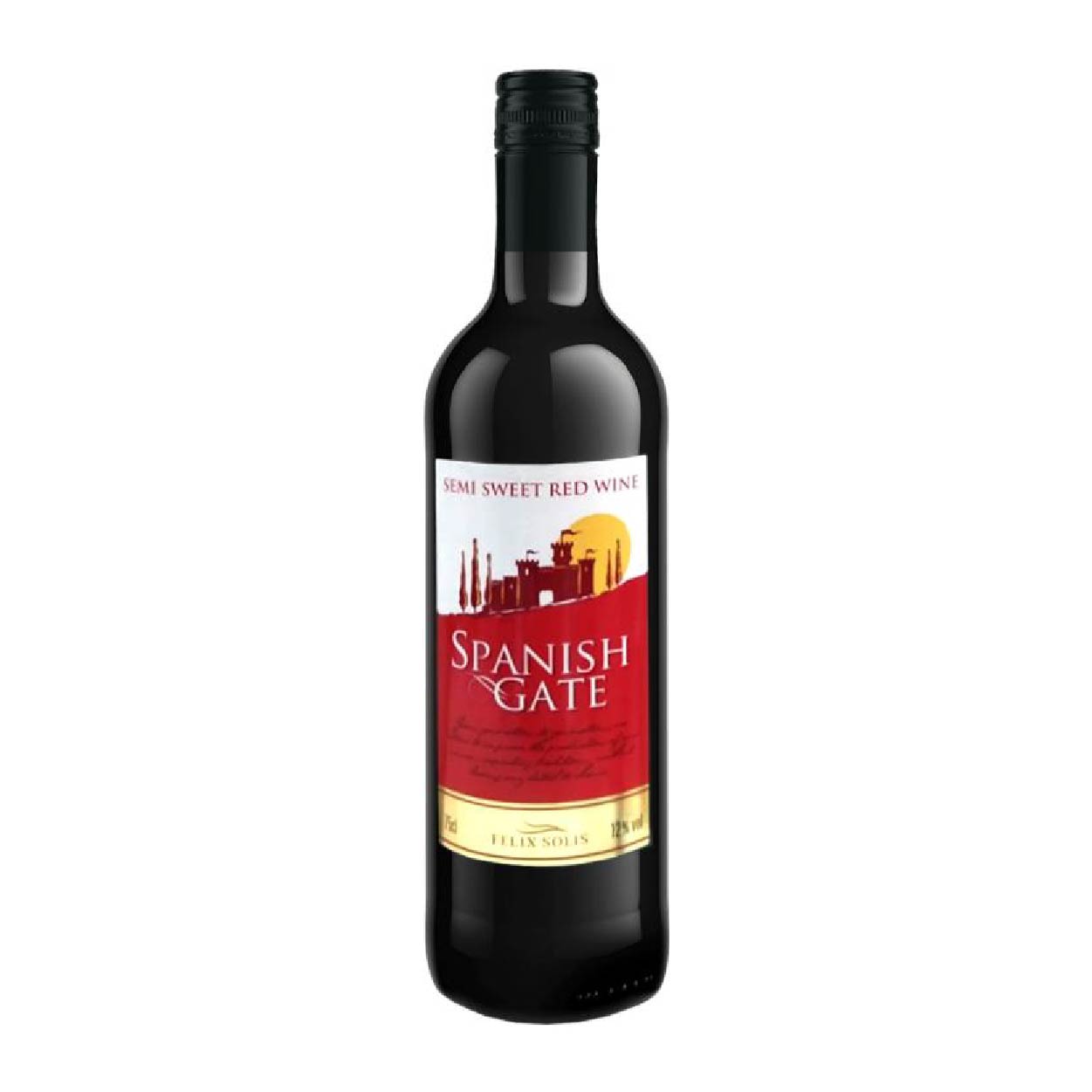 Spanish Gate Semi Sweet Red Wine 750ml