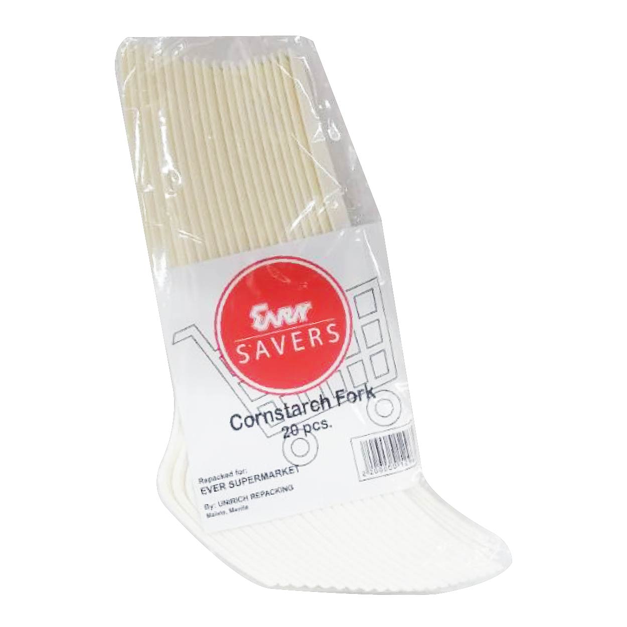 Ever Savers Disposable Cornstarch Fork 20s